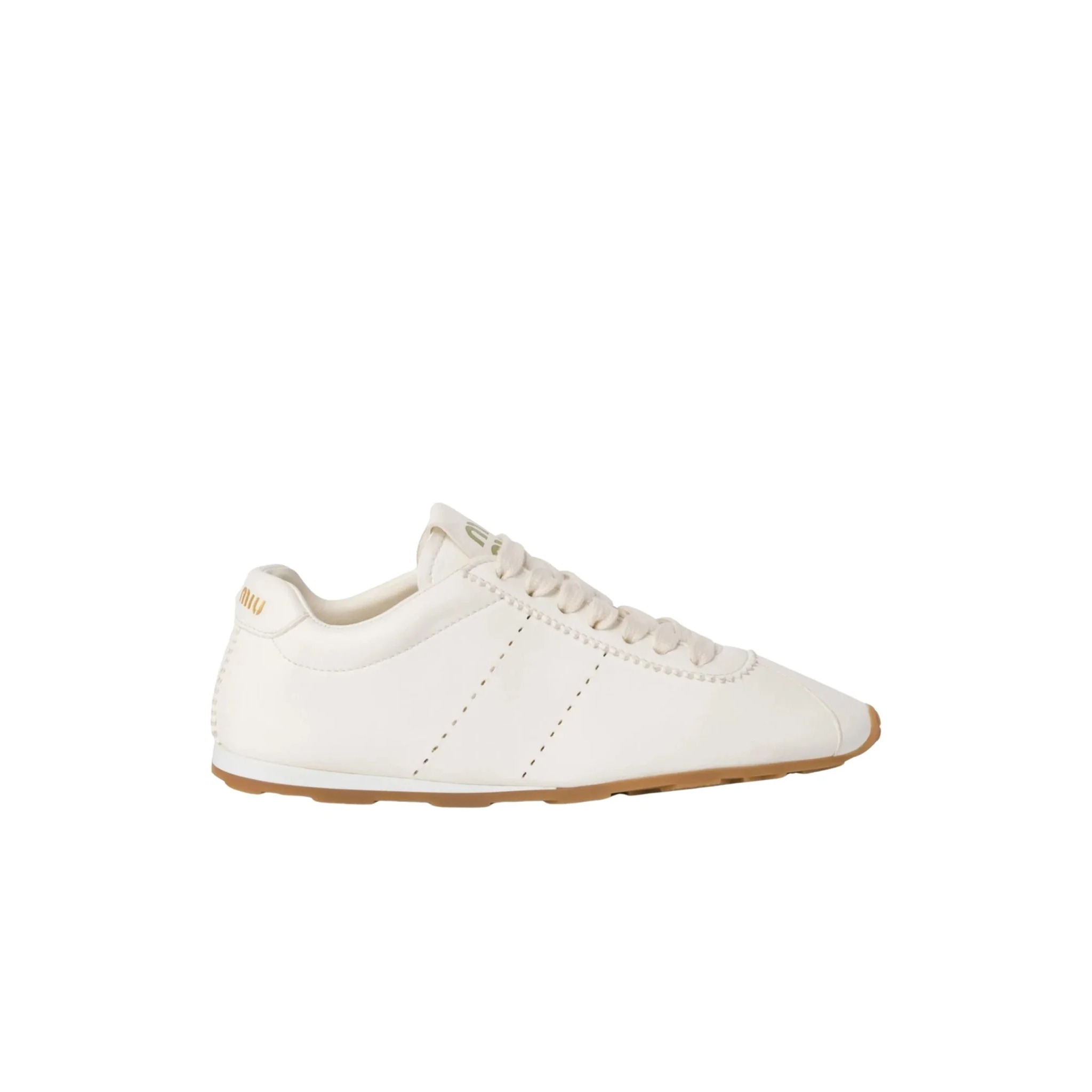 Miu Miu - Plume Nappa Leather Sneakers - It 41